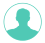 Human figure in circle